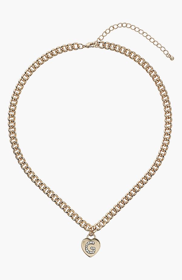 Silver necklace with name